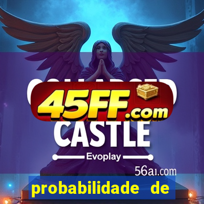 probabilidade de gol em um jogo